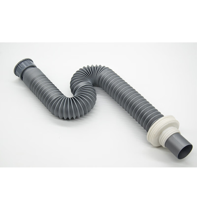 ISE kitchen waste disposer sewer pipe, anti-odor, anti-backflow, anti-odor, anti-reflux single and double-slot sink sewer pipe, single-slot single sewer pipe