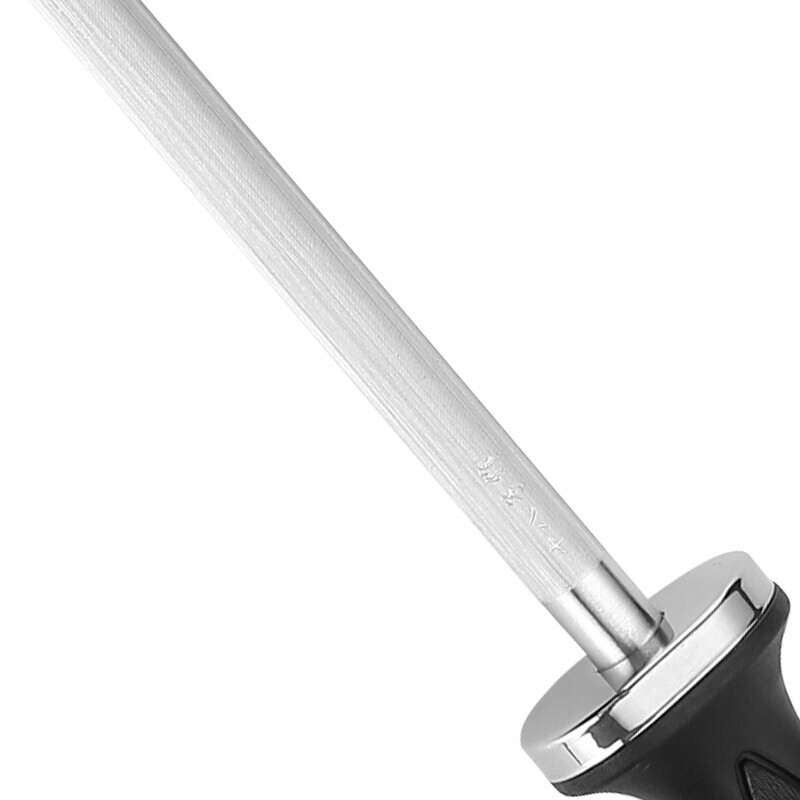 Shibazizuo Knife Sharpening Stick Kitchen Knife Sharpener 8-Inch/10-Inch Powerful High-Wire Knife Sharpening Tool 10-Inch Knife Sharpening Stick SSB-02