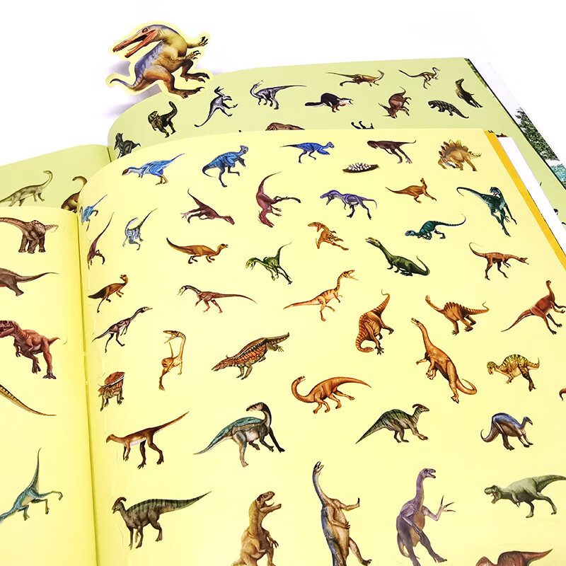 10 Minutes Focus Dinosaur Kingdom Sticker Book Fighting Dinosaurs