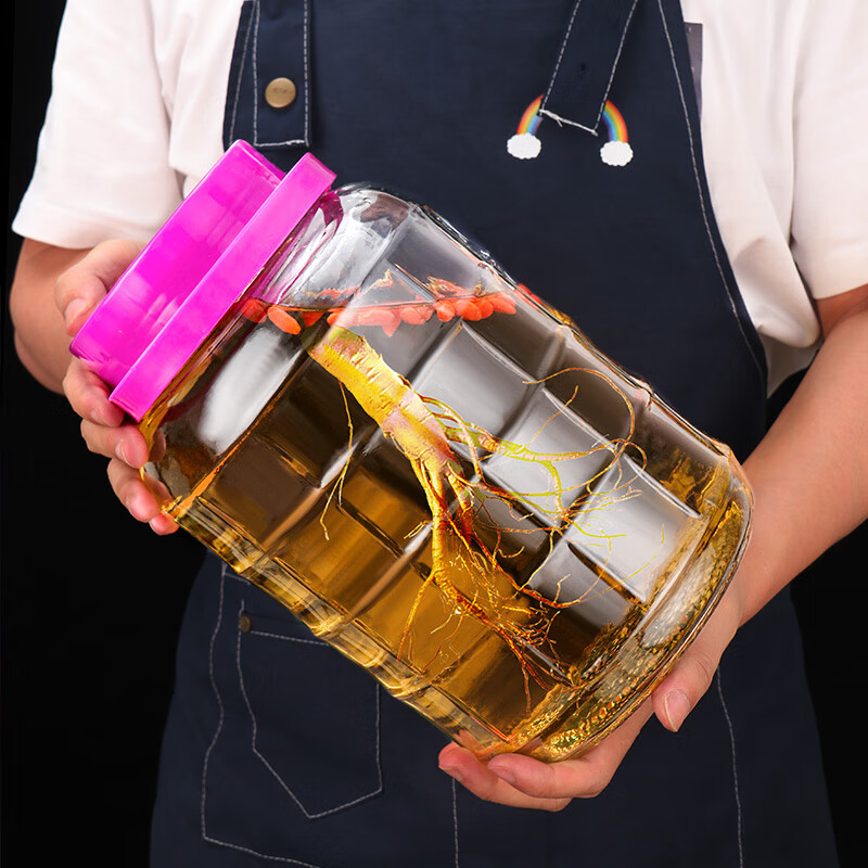 Baijie wine glass bottle, special wine container, 10 catties sealed jar, wine jar, pickle jar, pickle jar, wine bottle