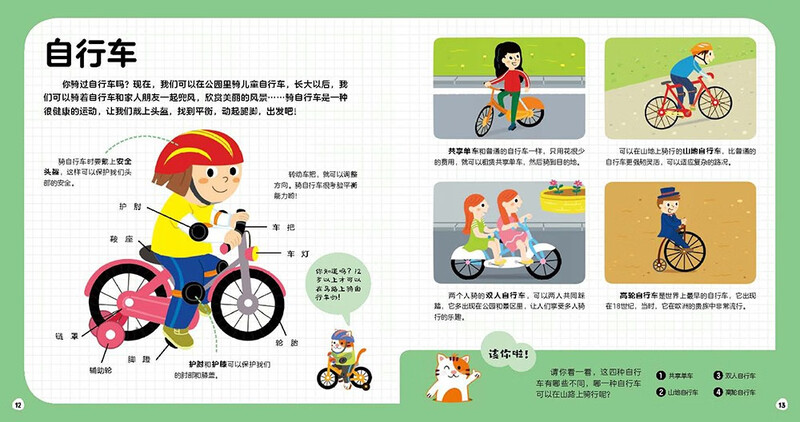 Click-to-read version of Encyclopedia for Encyclopedia of Enlightenment and Cognition for Children. Interesting means of transportation. 0-3 year old baby’s thinking and cognition for low-school children. Encyclopedia of Encyclopedia for Enlightenment. Supports the old version of Little Monkey Pipi Dot-Reading Pen.