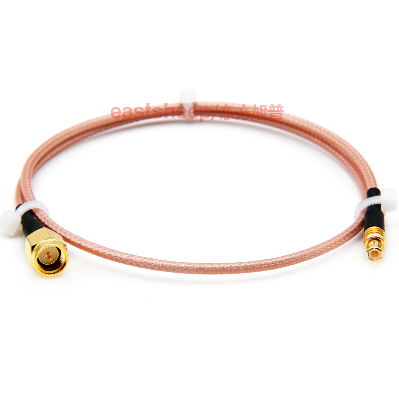 Dongfang Xupu RG316 RF connecting cable SMA/MCX-JJ SMA male to MCX male MCX/SMA-JJ 0.5m