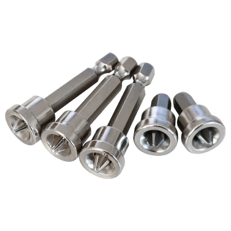 Gypsum board limit bit, positioning bit, special cross strong magnetic bit, automatic fixed screw head for ceiling, limit bit - total length 50mm (non-magnetic optical surface economical type) 10 pieces