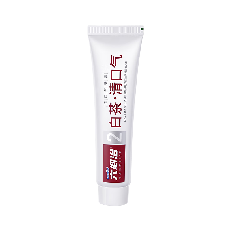Liubizhi Tea-flavored Breath-Refreshing Toothpaste 180g Large-capacity Fresh Oral Bacterial Antibacterial Rate 99.9% White Tea Breath-Refreshing Toothpaste 180g Upgrade to New