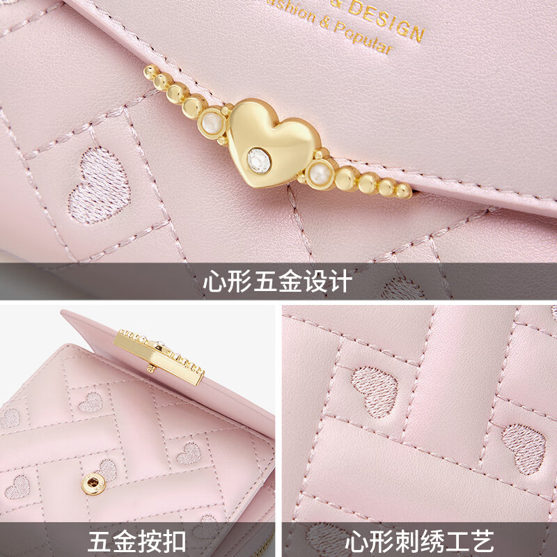 Cnoles women's wallet cowhide multi-card slot multi-functional wallet thin coin purse birthday gift for girlfriend and wife