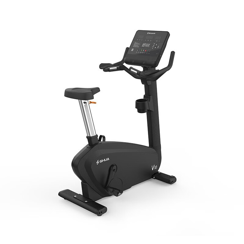 Shuhua (SHUA) official direct delivery Shuhua home spinning bicycle commercial silent vertical exercise bike high-end fitness equipment SH-B9100U high-end commercial V10 LED screen