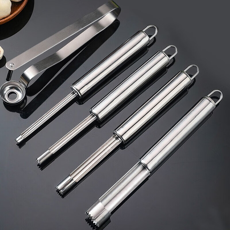 Baijie hawthorn corer red date cherry apple corer artifact corer tool hawthorn pulp separator 5-piece set