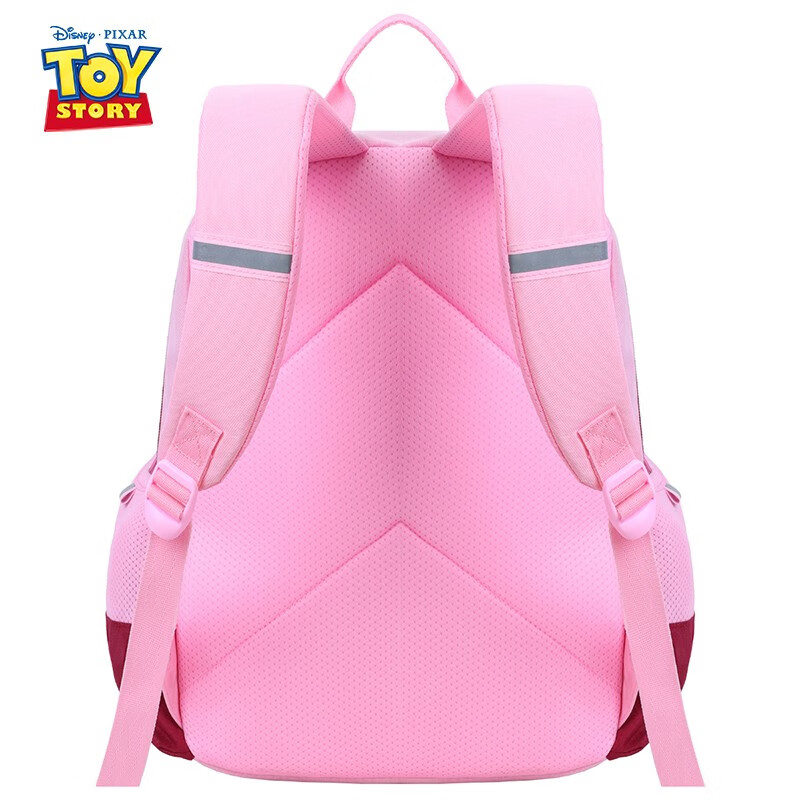 Disney children's schoolbags, primary school students' lightweight first-grade schoolbags, large-capacity burden-reducing schoolbags, high-looking, water-repellent student schoolbags for boys and girls, Strawberry Bear