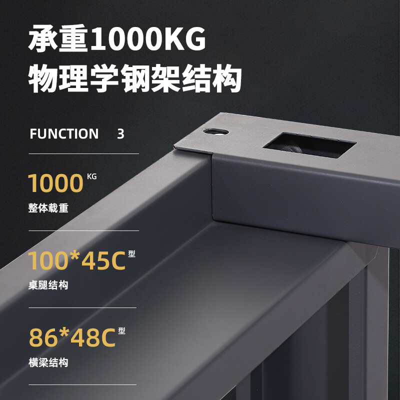 Corini heavy-duty workbench operation bench bench assembly line workshop packing bench workshop multi-functional maintenance bench workbench with cabinet JZKCW15075GB can be customized