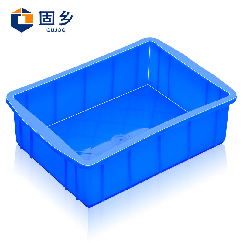 Guxiang plastic box rectangular small square box material box component box screw storage box tool box parts box thickened X3# blue 255*170*75mm