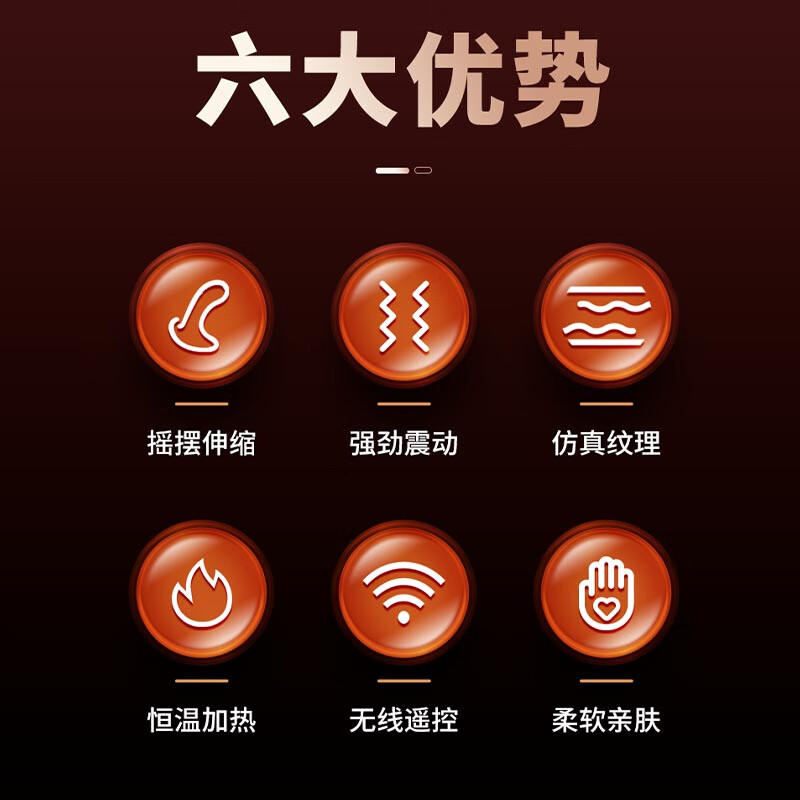 Sixth sense vibrator simulated penis masturbator female wireless remote control vibrating massage stick self-defense heating gun machine adult fun