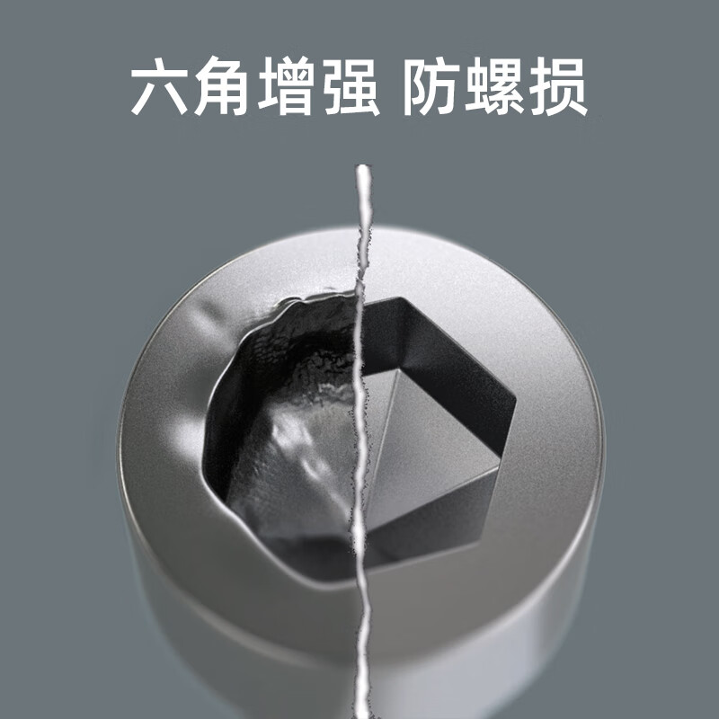 WERA hexagonal screwdriver Germany 354 industrial grade enhanced bit protection screw anti-slip wire hardware repair imported 3.0x75 05023110001