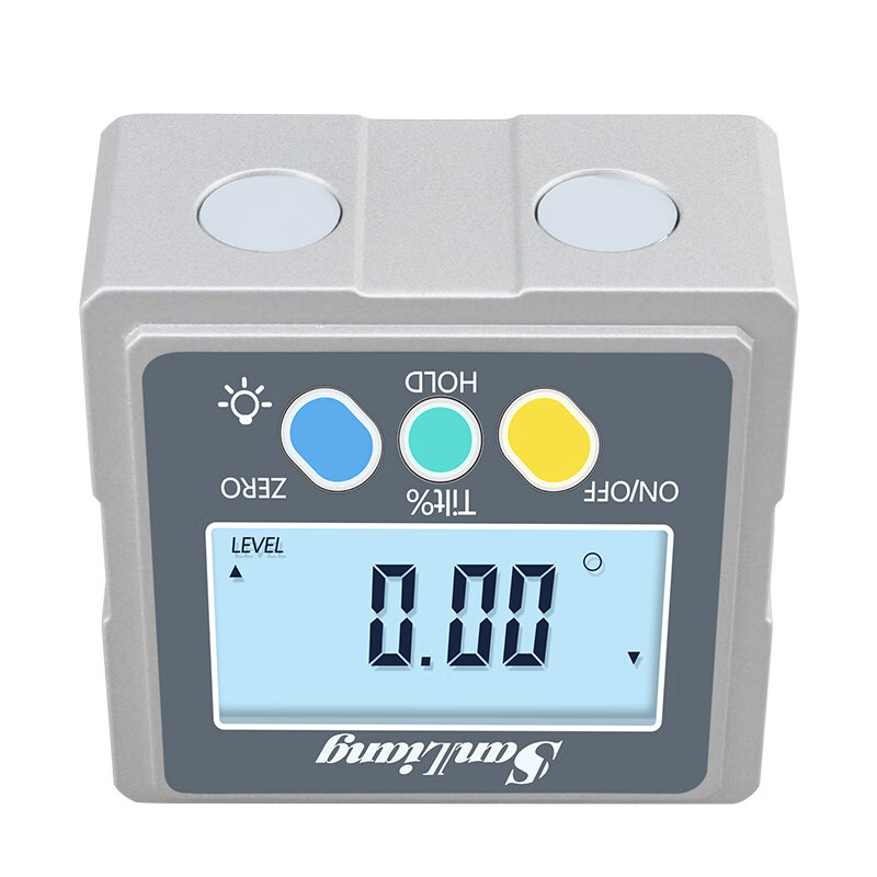 Sanliang high-precision digital inclinometer box electronic angle ruler with magnetic angle meter angle gauge level meter