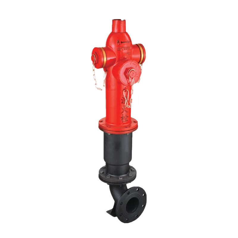 Outdoor above ground fire hydrant model SS150/80mm pressure level 1.6Map matching with elbow and wrench