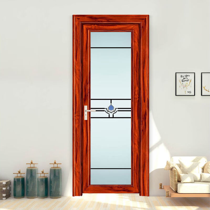 Vinoa bathroom door single door toilet door aluminum alloy door Changhong glass door toilet door shower room door flat door Please provide specific dimensions when ordering customized products