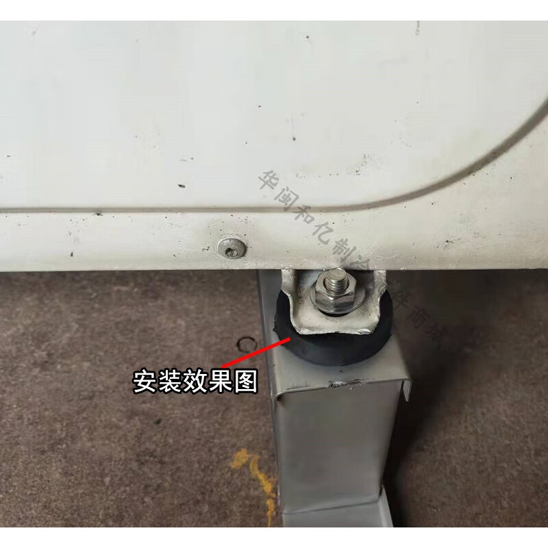 Shantou Lincun 304 stainless steel air conditioning bracket thickened outdoor unit floor frame raised base 1-5P air conditioning cushioning bracket floor frame 12