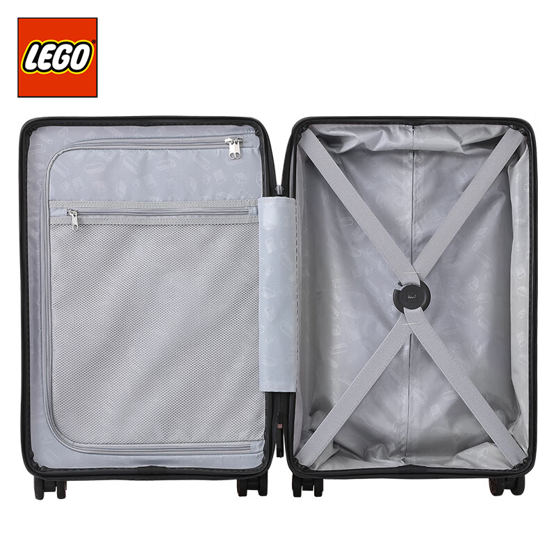 LEGO trolley case 20-inch expandable suitcase cabin code lock for men and women red 20290