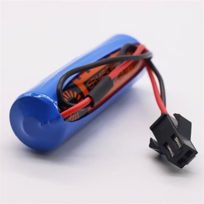 Ouhuayuan ER14505M water meter battery No. 5 battery 3.6V flow meter battery er14505h with plug