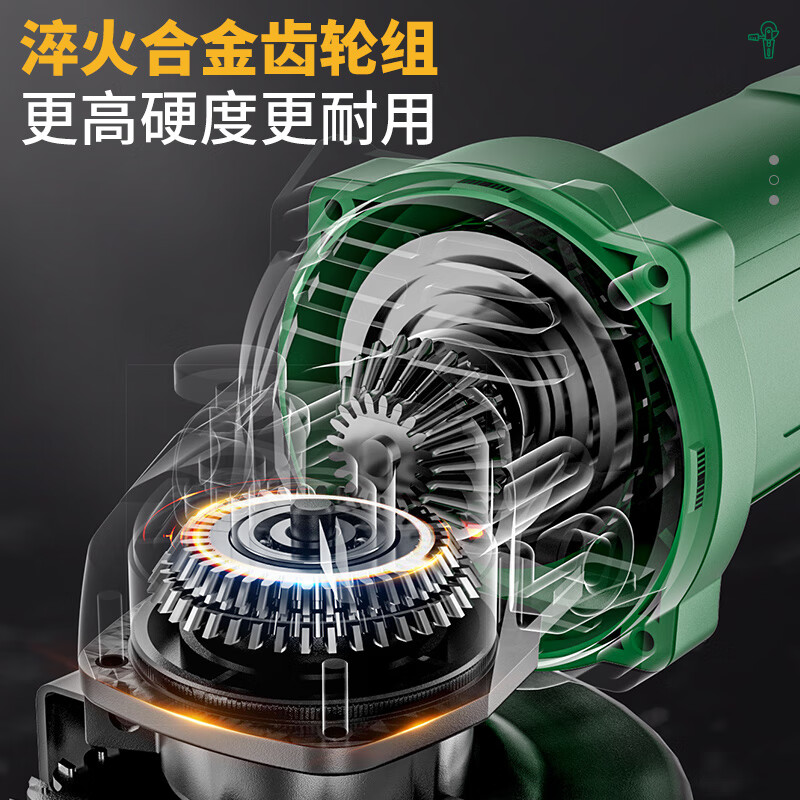 SATA angle grinder multi-function cutting machine household high-power hand grinder polishing machine polishing machine (industrial model/1100W) SC51312 basic package