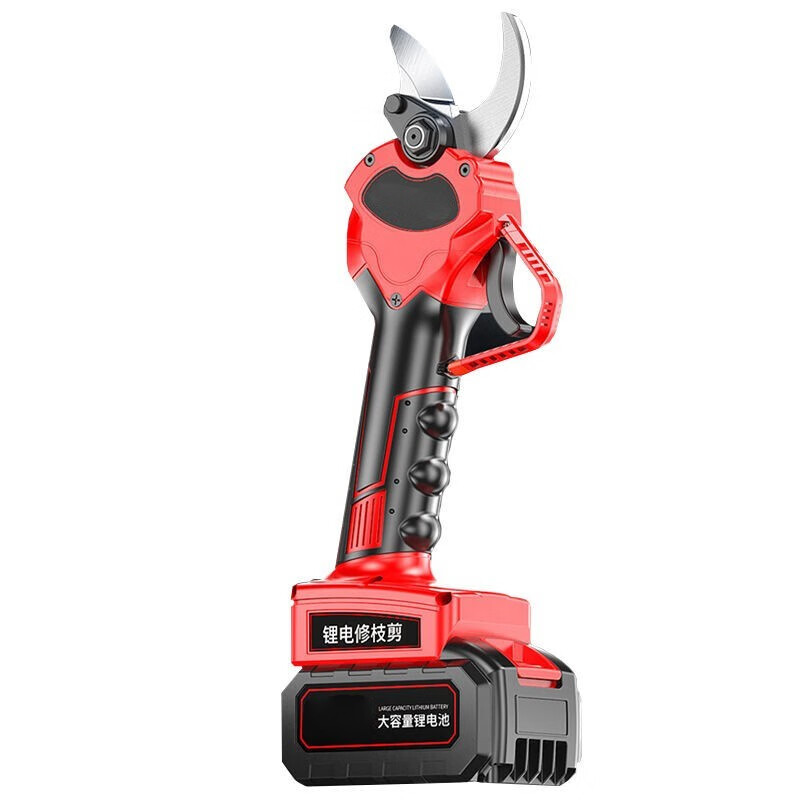 Dr. Chen electric scissors to cut branches, electric fruit tree scissors, rechargeable lithium battery pruning shears, peach tree orchard mulberry tree pruning, opening 4 cm, two electric knives