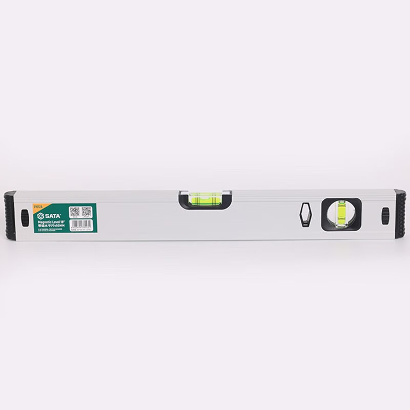 Industrial grade high-precision double bubble level with magnetic level solid cast aluminum measuring ruler level 300mm level 300mm91601A