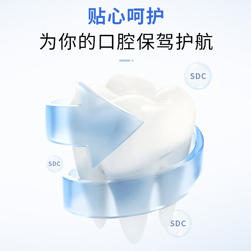 Lengsuanling Antibacterial Plaque Anti-Sensitive Toothpaste Set, Specially Contains SDC to Strengthen Teeth and Care for Gums, 4 Tubes Total 720g Recommended by Wu Lei