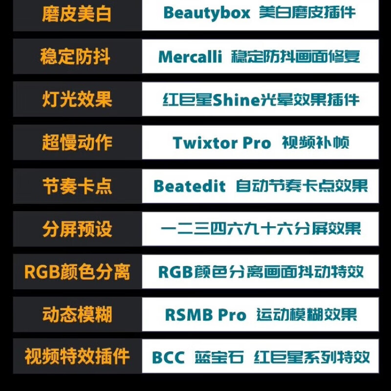 PR software Pr plug-in collection installation Premiere 2025/2024/23/20 fault abnormal installation repair Pr editing Pr plug-in collection (not recommended for novices)