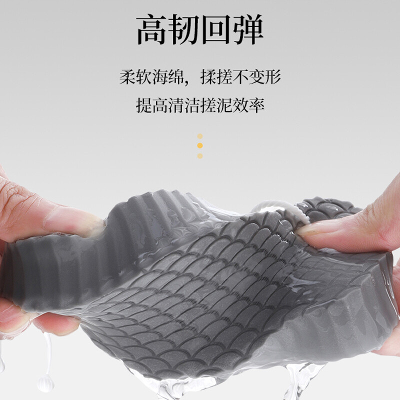 JAJALIN bath towel sponge mud rub artifact bath rub gray ladies children baby baby bath special gray