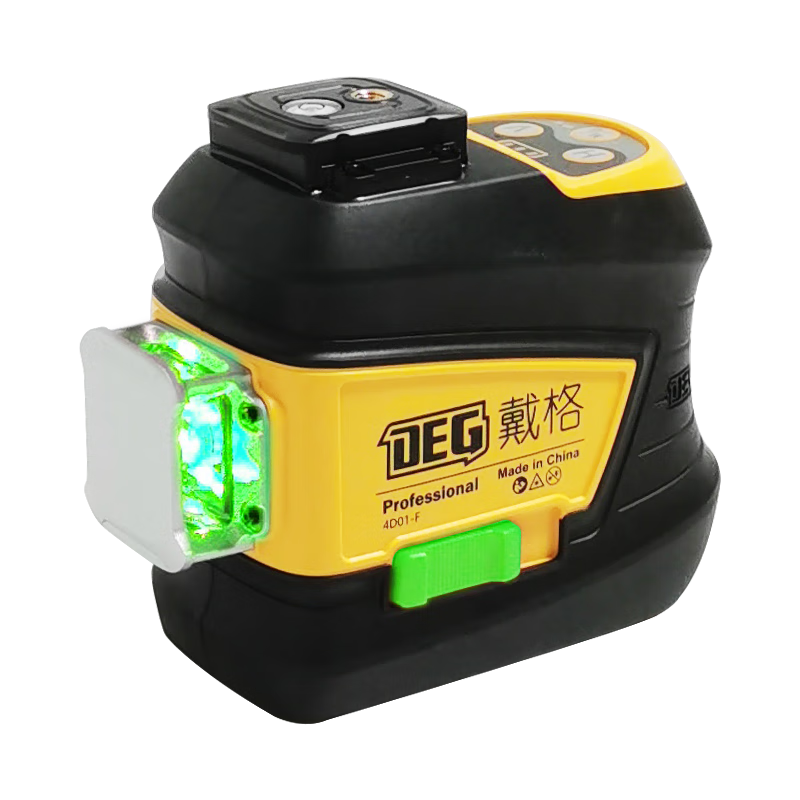Daigle level flagship green light 12-line infrared level laser for outdoor strong light high-precision tiling in the sun Super bright green light 8-line simple configuration