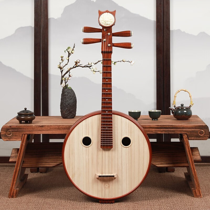 Xinghai Xiao Ruan Zhong Ruan Da Ruan ethnic plucked instrument hardwood rosewood beginner grade examination professional performance adult children 8513 Teshi Guyi Sumu Zhong Ruan