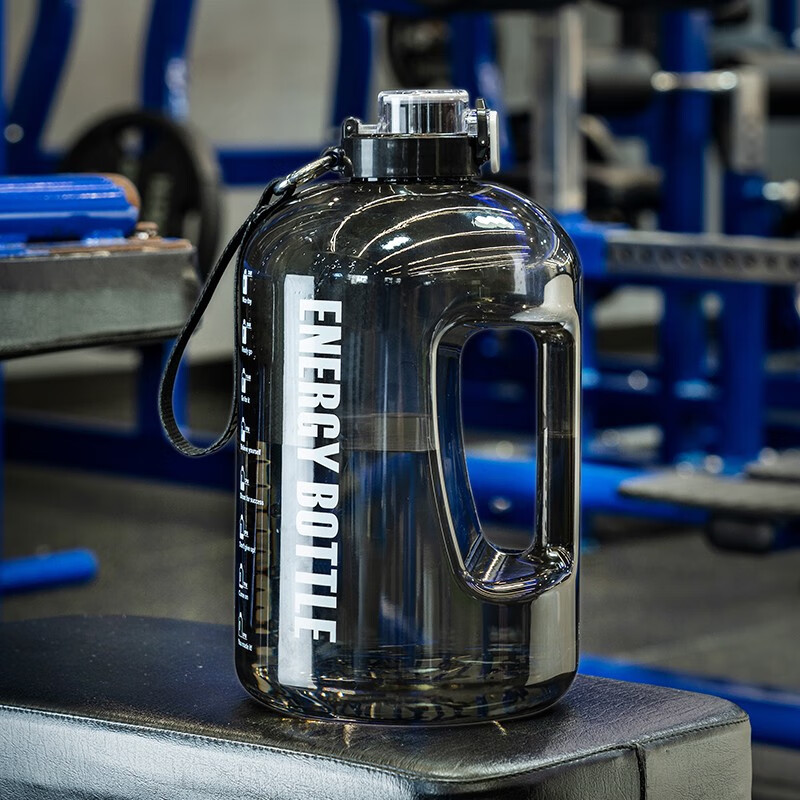 Yupinjia water cup large capacity food grade ton cup sports kettle 2.5 liter fitness pier ton cup men's high temperature resistant sports kettle transparent 1 piece 2.5L