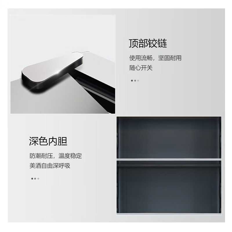 MeiLing 90-liter ice bar refrigerated home living room small refrigerator beverage fruit tea skin care products fresh SC-98L trade-in