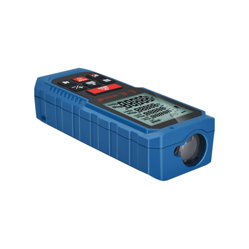 Dongcheng laser distance meter measuring instrument handheld square electronic ruler distance meter room ruler tape measure 40 meters 60 meters 80 meters DFF05-40 rechargeable voice model