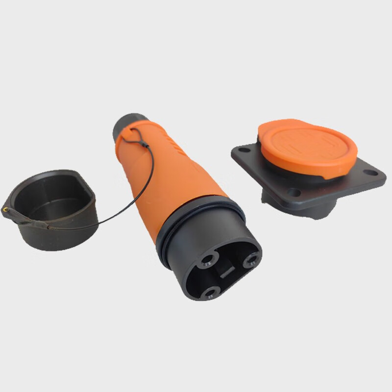 YEEDA Y-30 four-wheel electric sightseeing car charger gun cable plug socket connector AC220V16A charging gun with 5 meters cable