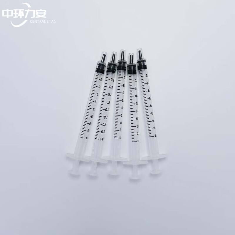 Zhonghuan Lian Laboratory Disposable Injection Syringe Pusher Needleless Syringe (200 pieces) 10ml