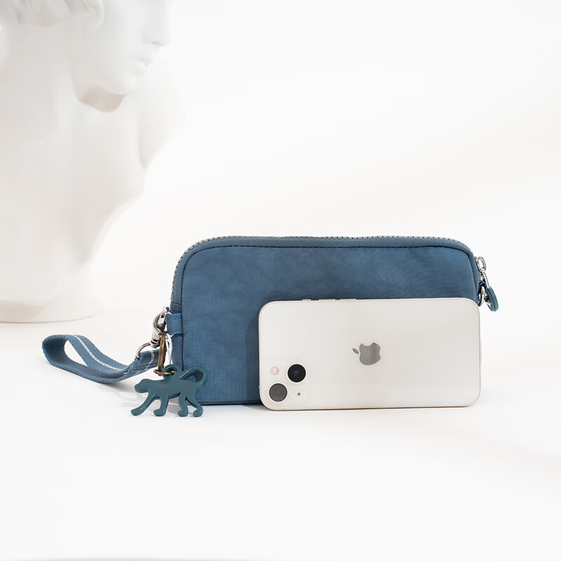 Keplin Keplin handbag k monkey waterproof multi-layered pocket lightweight clutch bag k home key coin purse mobile phone bag pink purple