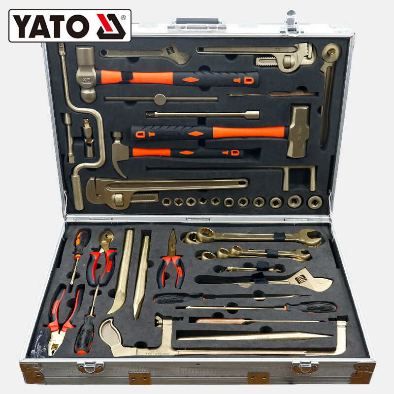 YATO explosion-proof tool set, delivery time 15 days, beryllium copper 28-piece set YT-65557