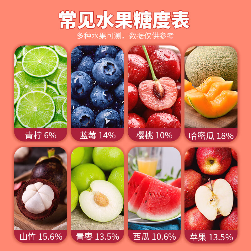 Xima ST335A sugar meter handheld digital display refractometer sugar meter fruit sweetness tester