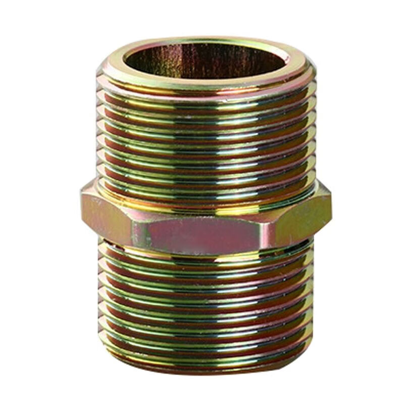 Explosion-proof union 4 points 6 points G3/4 around the flexible pipe variable diameter small and large head internal and external threaded joint pipe joint carbon steel double inner pipe joint type A complete national standard certificate G double inner pipe joint type A complete national standard certificate G1=DN25=1 inch