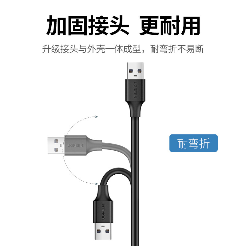 Greenlink USB2.0 extension cable male to female high-speed transmission data connection cable computer U disk mouse keyboard printer charger extension extension cable 0.5 meters 10313