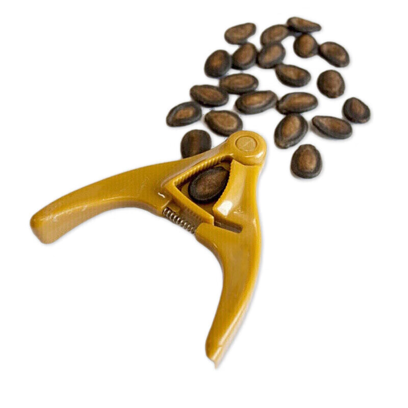 Baishengniu black melon seed clamp to peel watermelon seed shell artifact lazy man open red white and black melon seed pliers nut shell opener nut shell opener