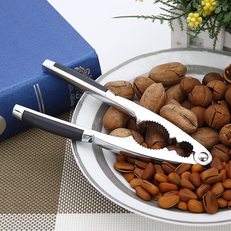 Haofanjie walnut clamp hazelnut clamp artifact walnut clamp almond opener pine nut tool nutcracker special pliers walnut clamp all-round new needle delivery