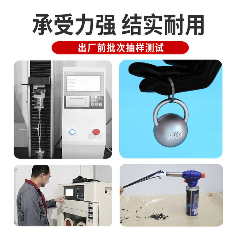 HAILE nylon cable tie binding cable tie cable management cable harness self-locking cable tie 2.5*100mm small gardening black 100 pieces ZD-10H-100