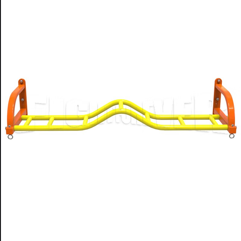 Faite wall roof climbing ladder frame indoor and outdoor home pull-up single parallel bar arm strength training hanger can be customized ordinary ladder 100cm long