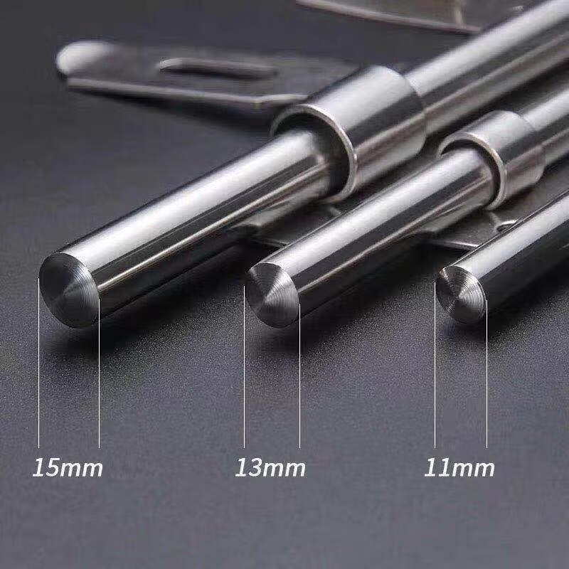 Stainless steel extra large thickened door bolt anti-theft door bolt exposed padlock door latch wooden door buckle lock door pin old-fashioned 8 inch 11 core right-facing