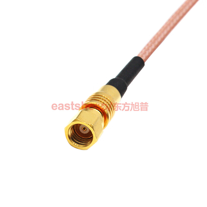 Dongfang Xupu RG316 silver-plated RF connection cable BNC/SMC-JK BNC male to SMC female connector RG316-BNC/SMC-JK 0.1m