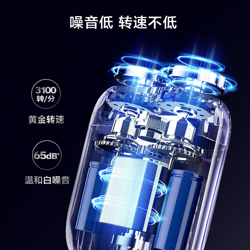 Made in Tokyo, all-metal palm electric shaver P5 magnetic ceramic head electric shaver electric shaver portable rotary shaver birthday gift for men