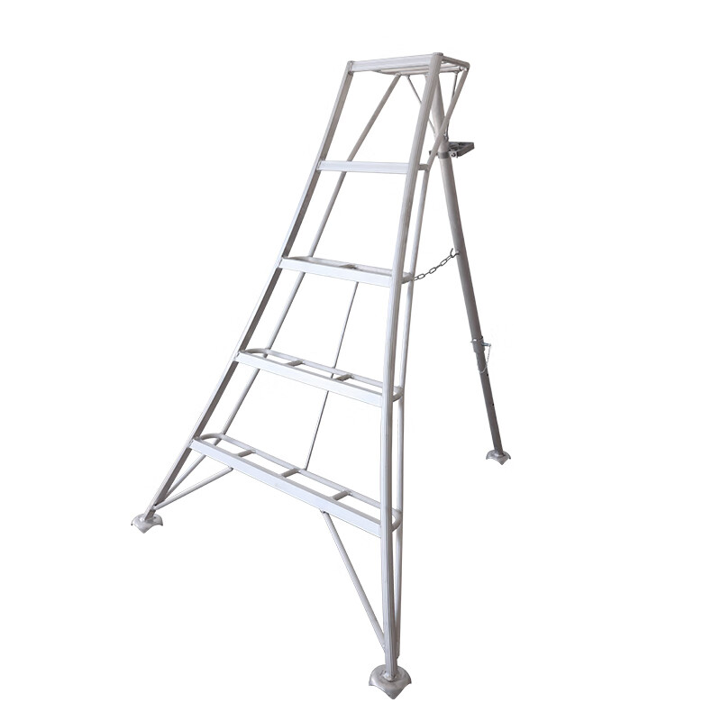 Zhongchuang aluminum alloy ladder orchard ladder three-legged ladder orchard picking ladder garden work ladder garden fruit tree pruning 98003 (three-step ladder height 0.9m)