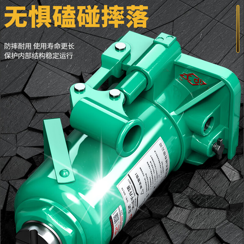 Hugong vertical hydraulic jack vertical hydraulic jack 2 tons for cars, 5 tons for trucks, 10 tons hand-cranked jack, national standard 5 tons