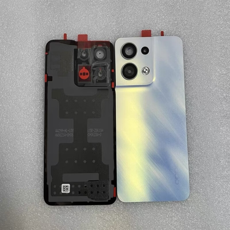 X is suitable for OPPO reno8 back cover original disassembly reno8pro back shell 8Pro + glass shell reno8 body accessories Reno8Pro original back cover encounter blue